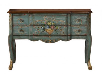 Antik Stil Möbel Anrichte Kommode Schrank Sideboard Konsolen Schrank